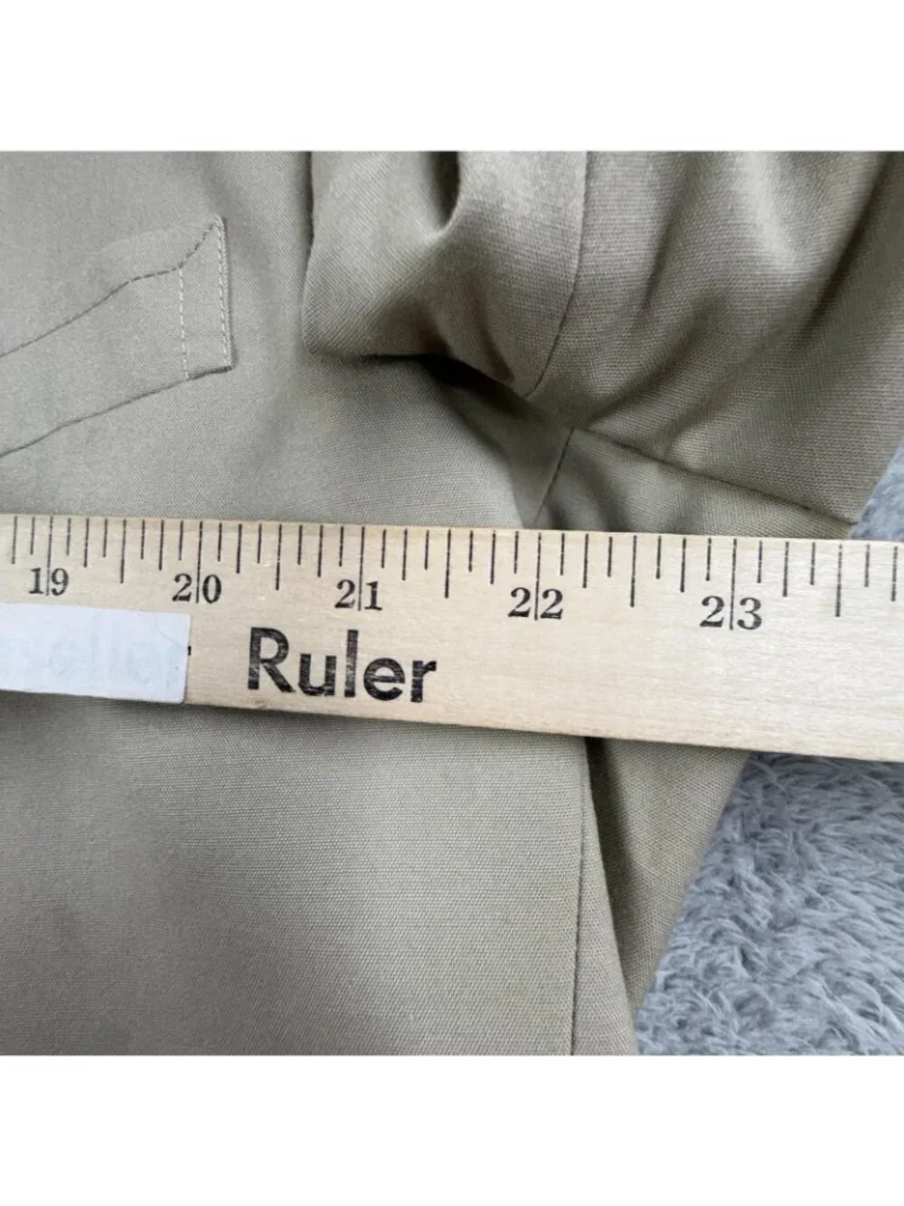 Brooks Brothers Blazer Mens 44 Beige Cotton Polyester Sport Coat Jacket Classic